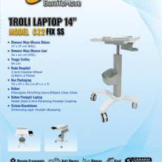 Troli laptop 14 Inch Cz2 Fix SS