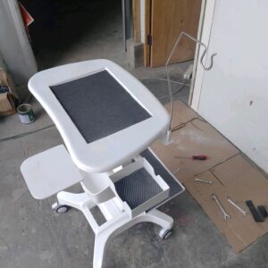 Troli Laptop Custom tampak depan kanan atas