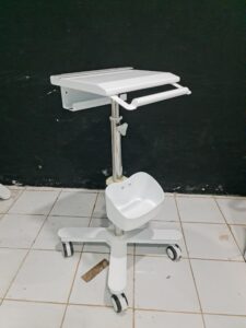 Troli Laptop TR14 tampak depan kiri