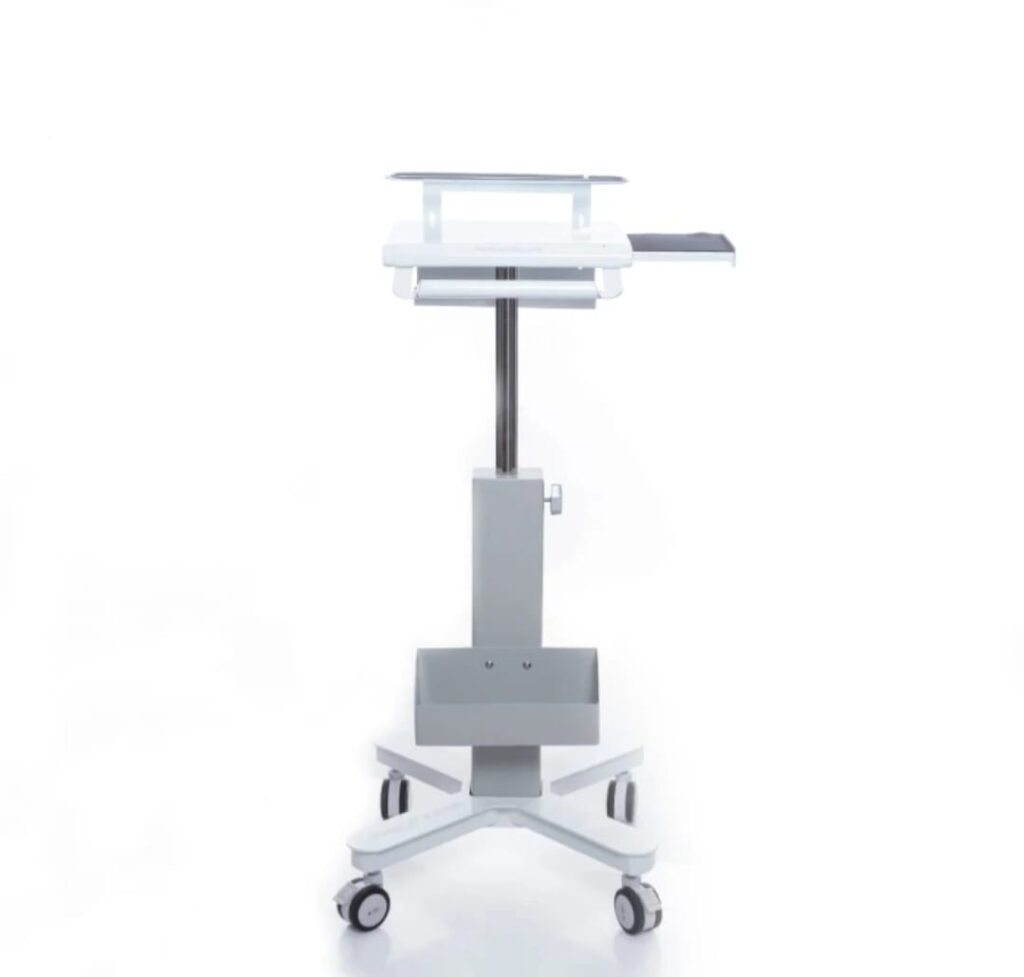 Troli laptop model TR14 memakai 4 roda